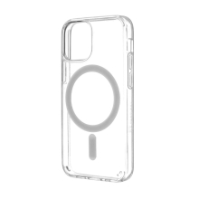 Kryt TACTICAL MagForce pre Apple iPhone 13 mini - MagSafe magnety - plast / guma - priehľadný