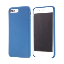 Kryt pro Apple iPhone 7 Plus / 8 Plus - gumový - příjemný na dotek -  modrý