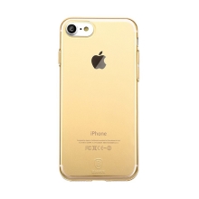 Kryt Baseus pro Apple iPhone 7 / 8 gumový - zlatý / průhledný