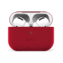 EPICO puzdro / obal pre Apple AirPods Pro - silikónové - červené
