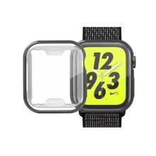 Kryt pre Apple Watch 4 / 5 / 6 / SE / 40 mm - čierny - gumový