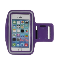 Sportovní pouzdro pro Apple iPhone včetně velikostí Plus a Max - fialové