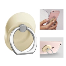 Stojánek / prsten na zadní stranu Apple iPhone - kovový - zlatý
