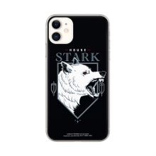 Kryt Game of Thrones pre Apple iPhone 13 Pro Max - Stark Crest - Evil - gumový