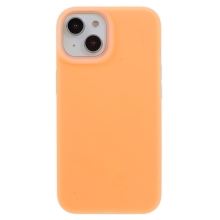 Kryt pro Apple iPhone 15 Plus - plastový / siikonový - svítivě oranžový