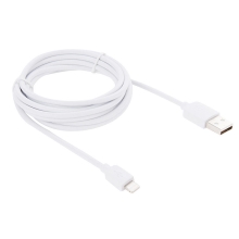 Synchronizační a nabíjecí kabel Lightning pro Apple iPhone / iPad / iPod - silný - bílý - 2m