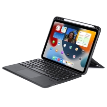DUX DUCIS 4v1 klávesnica + puzdro + trackpad pre Apple iPad 10 (10,9") - čierna