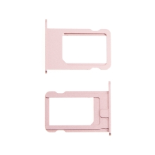 Rámeček / šuplík na Nano SIM pro Apple iPhone 5S / SE - růžový (Rose Gold) - kvalita A+