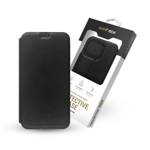 RHINOTECH Flipové puzdro Eco pre Apple iPhone 14 - syntetická koža - čierne