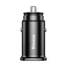 Nabíjačka do auta BASEUS - 2x USB - 30W rýchle nabíjanie - čierna