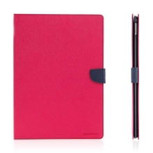 Pouzdro MERCURY Fancy Diary pro Apple iPad Pro 12,9 - stojánek a prostor na doklady - růžové / modré