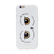 Kryt Harry Potter pro Apple iPhone 6 / 6S - gumový - oči sovy Hedviky - průhledný