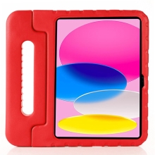 Pouzdro pro děti pro Apple iPad 10 (10,9") - rukojeť / stojánek - pěnové - červené