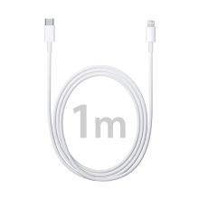 Originálny kábel Apple USB-C / Lightning - 1 m - Biely