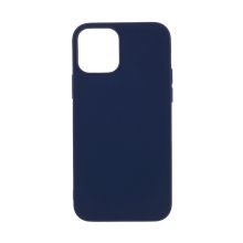 Kryt pro Apple iPhone 12 / 12 Pro - gumový - tmavě modrý