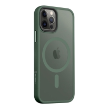 Kryt TACTICAL Hyperstealth pro Apple iPhone 12 / 12 Pro - MagSafe - lesně zelený