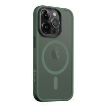 Kryt TACTICAL Hyperstealth pro Apple iPhone 14 Pro - MagSafe - lesně zelený