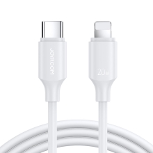 Synchronizační a nabíjecí kabel JOYROOM USB-C / Lightning - 20W - bílý - 1m