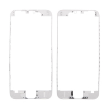 Plastový fixačný rámik pre predný panel (dotykový displej) Apple iPhone 6 - biely - kvalita A+