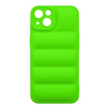 Kryt OBAL:ME Puffy pre Apple iPhone 13 - gumový - zelený