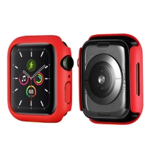 Kryt / rámeček pro Apple Watch 45mm Series 7 / 8 / 9 - plastový - červený