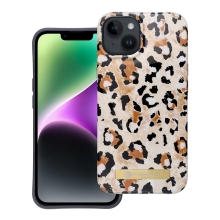Kryt FORCELL Mirage pre Apple iPhone 14 - Podpora MagSafe - plast/guma - leopardí vzor
