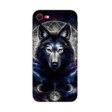 Kryt pro iPhone 7 / 8 / SE (2020) / SE (2022) - gumový - mýtický vlk