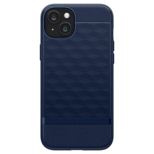 Kryt SPIGEN Caseology Parallax pro Apple iPhone 15 - podpora MagSafe - silikonový - tmavě modrý