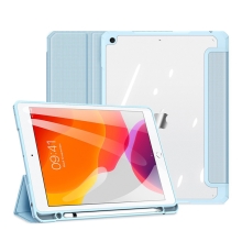 DUX DUCIS puzdro/kryt pre Apple iPad 10,2" (2019 - 2021) - stojan - umelá koža - modrý