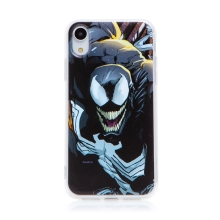 Kryt MARVEL pro Apple iPhone Xr - Venom - gumový - černý