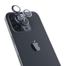 Tvrzené sklo (Temperd Glass) EPICO pro Apple iPhone 14 Pro / 14 Pro Max - na čočky kamery - vesmírně černé