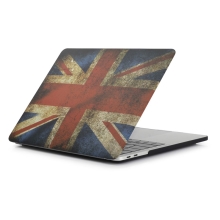 Kryt pro Apple MacBook Pro 15" (2016 - 2019) (A1707 / A1990) - plastový - britská vlajka