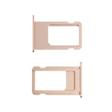 Rámeček / šuplík na Nano SIM pro Apple iPhone 6S Plus - zlatý (gold) - kvalita A+