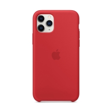 Originální kryt pro Apple iPhone 11 Pro - silikonový - červený