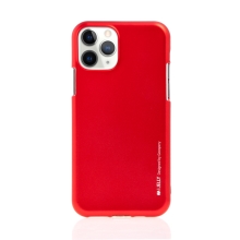 Kryt MERCURY iJelly pro Apple iPhone 11 Pro - gumový - matný - červený