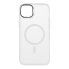 Kryt OBAL:ME Misty Keeper pre Apple iPhone 15 Plus - MagSafe - biely