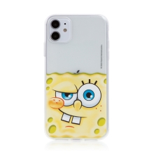 Kryt Sponge Bob pro Apple iPhone 11 - gumový - potutelný Sponge Bob