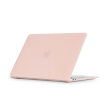 Obal / kryt EPICO pro MacBook Air 13" 2018 - 2021 (A1932 / A2179 / A2337) - plastový - růžový