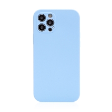 Kryt Mag Invisible pro Apple iPhone 12 Pro - podpora MagSafe - gumový - světle modrý