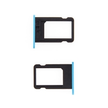 Rámeček / šuplík na Nano SIM pro Apple iPhone 5C - modrý - kvalita A+