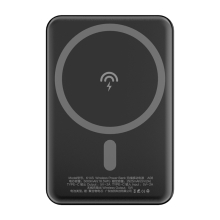 Externá batéria / powerbanka DUDAO - kompatibilná s MagSafe / pripojenie USB-C - 5000 mAh - čierna