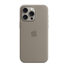 Originální kryt pro Apple iPhone 15 Pro Max - MagSafe - silikonový - jílově šedý