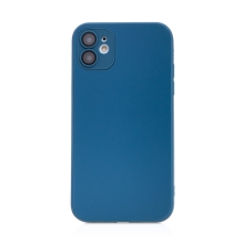 Kryt pro Apple iPhone 11 - gumový / skleněný - tmavě modrý