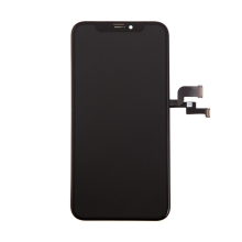 OLED panel + dotykové sklo (touch screen digitizér) pro Apple iPhone X - černý - kvalita A