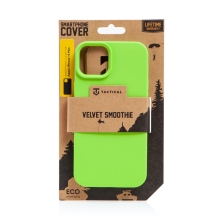 Kryt TACTICAL Velvet Smoothie pro Apple iPhone 15 Plus - příjemný na dotek - silikonový - avokádově zelený