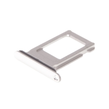 Rámeček / šuplík na Nano SIM pro Apple iPhone Xs Max - stříbrný (Silver) - kvalita A+
