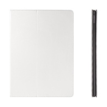 Pouzdro pro Apple iPad Pro 12,9 - integrovaný stojánek a prostor na doklady - bílé