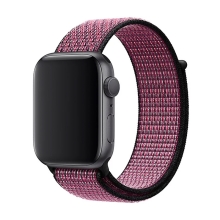 Originálny remienok pre Apple Watch 45 mm / 44 mm / 42 mm - nylonový - ružový / fialový