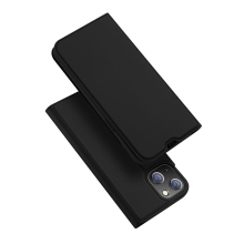 Pouzdro DUX DUCIS pro Apple iPhone 13 mini - stojánek - umělá kůže - černý