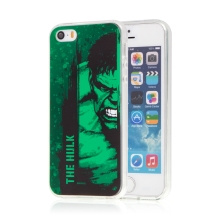 Kryt MARVEL pre Apple iPhone 5 / 5S / SE - Hulk - gumový